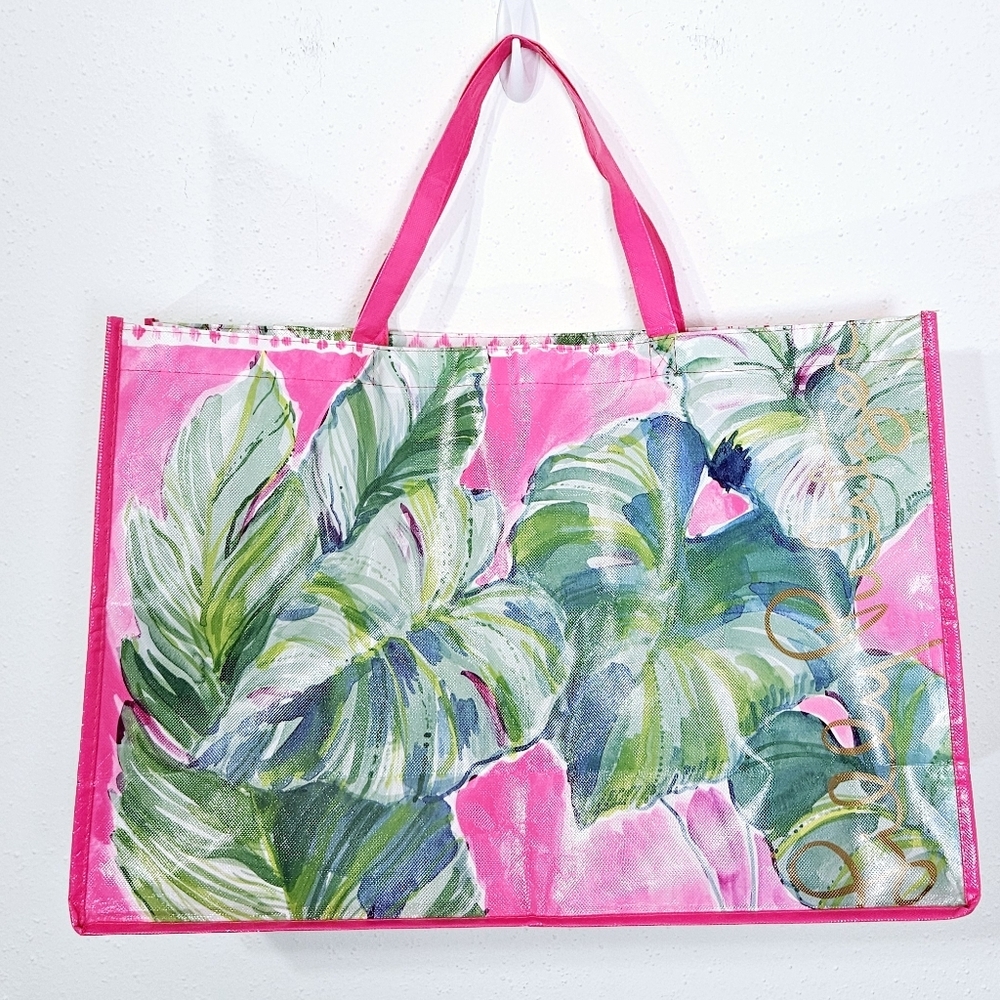 Lilly Pulitzer Floral Print Market Tote Bag - Picture 3 of 7